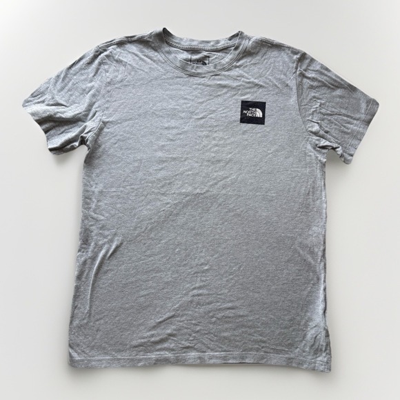 The North Face Other - The North Face Shirt Men Medium Gray Short Sleeve Crew Neck Cotton Blend READ